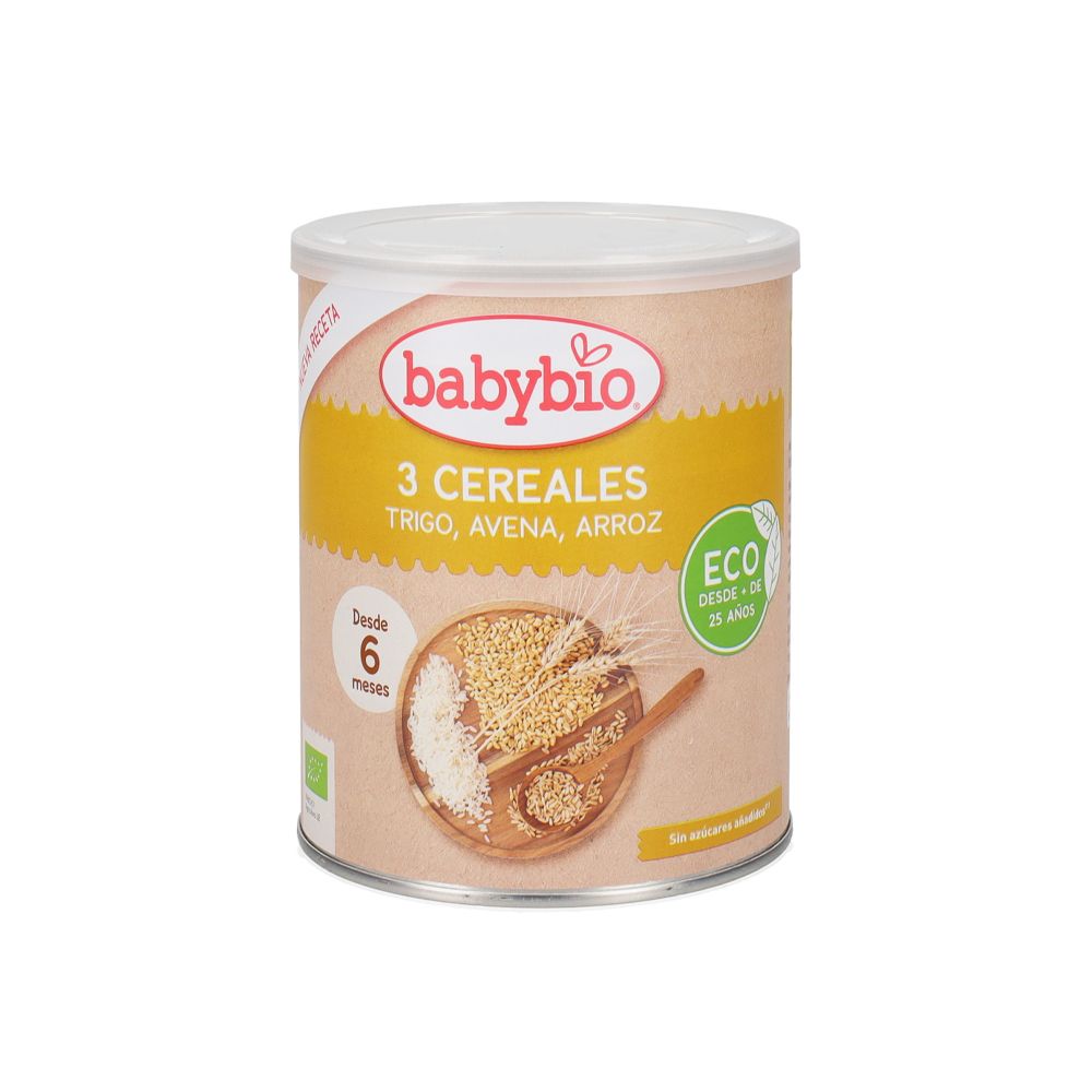  - Babybio Wheat Oats Rice Organic Porridge 220g (1)
