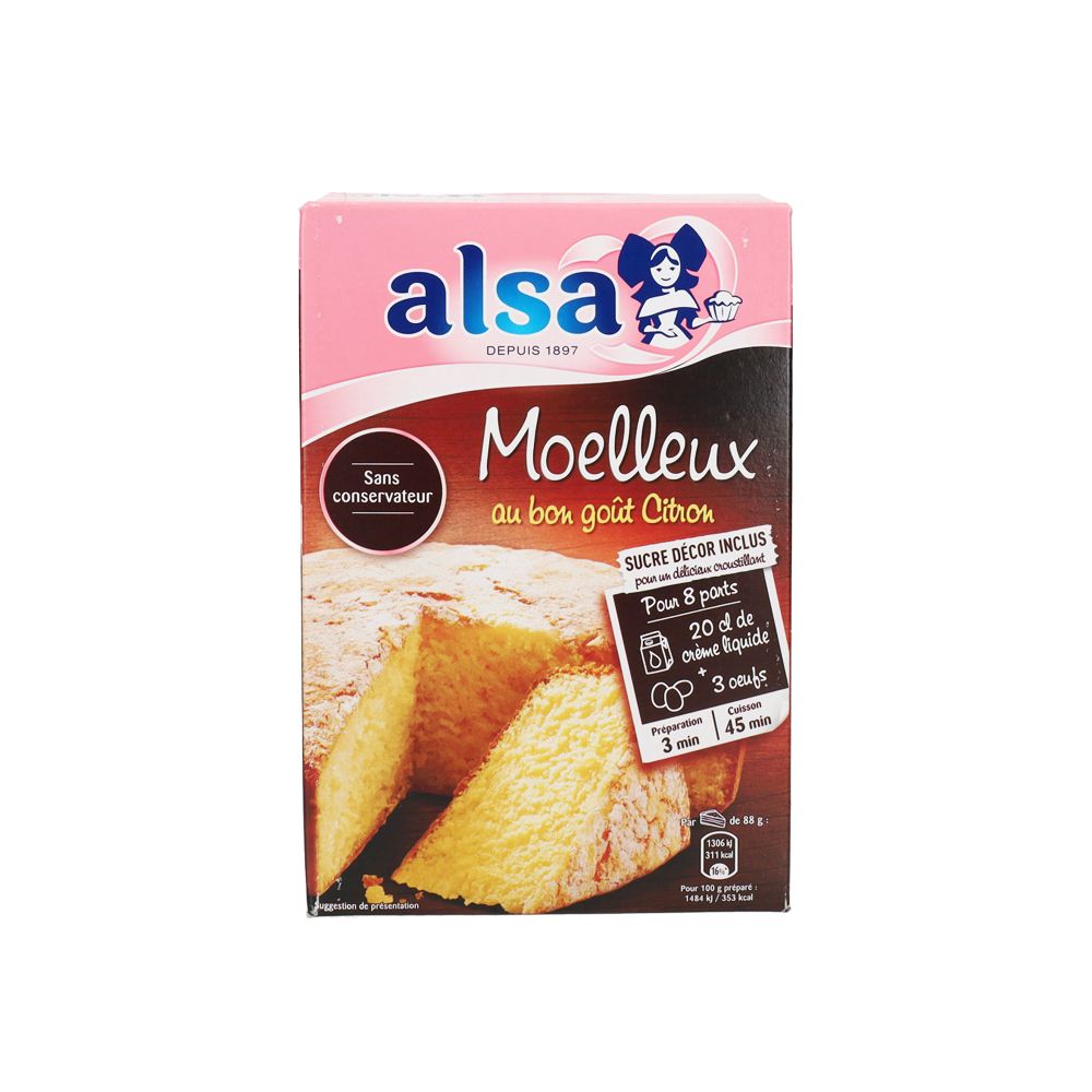  - Alsa Lemon Cake Mix 435g (1)