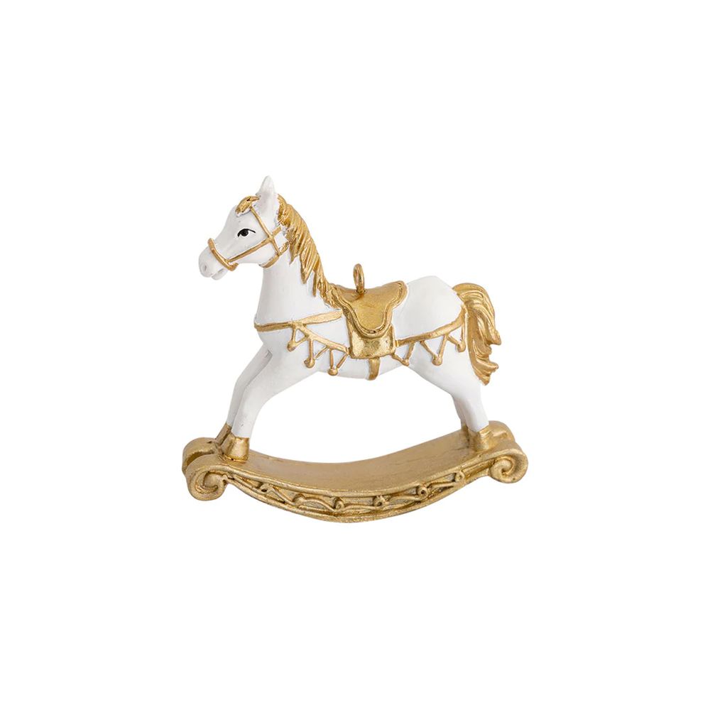  - Greengate Wooden Horse White