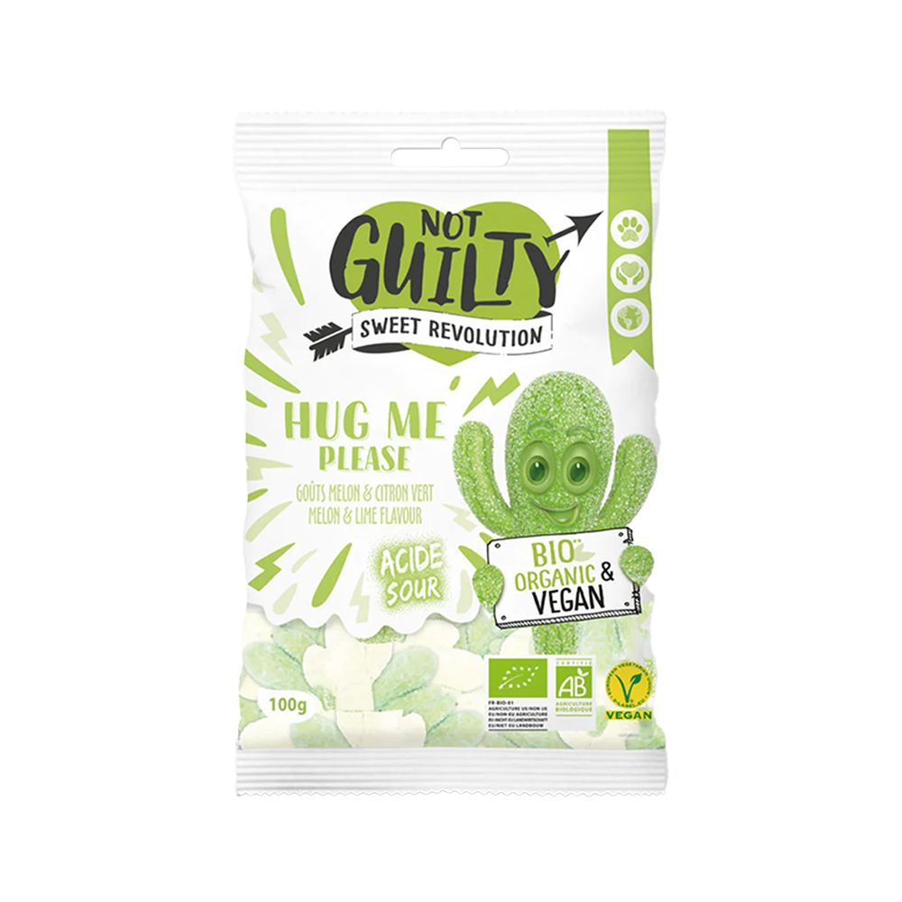  - Not Guilty Melon Lime Organic Gummies 100g (1)