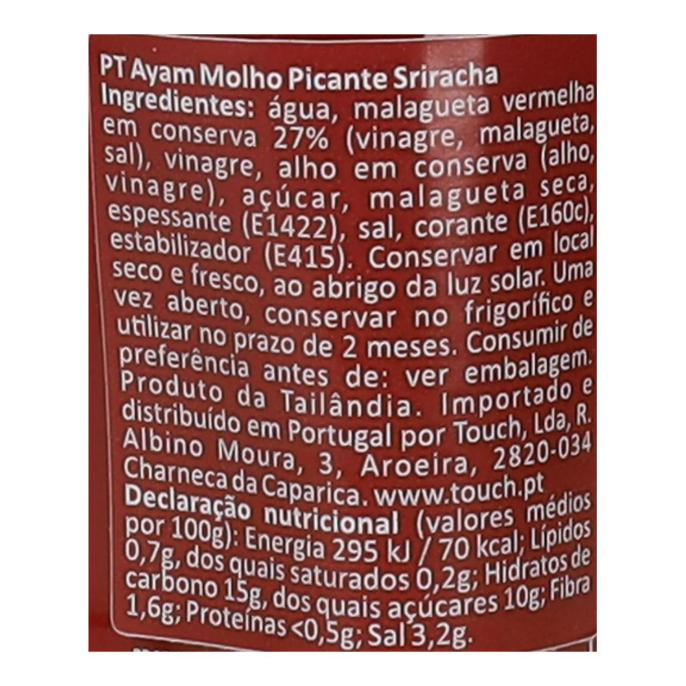  - Molho Auam Sriracha Picante 235ml (2)