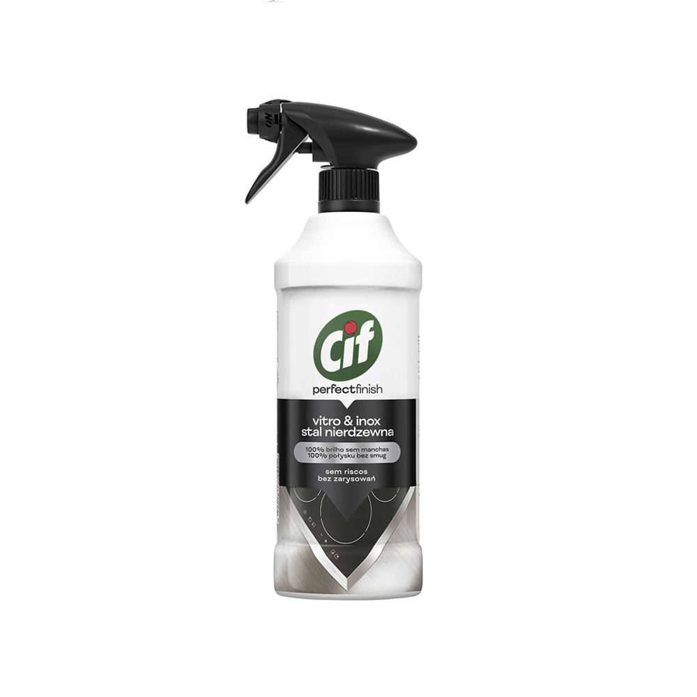  - Cif Vitroceramica Stainless Steel Spray Detergent 435ml (1)