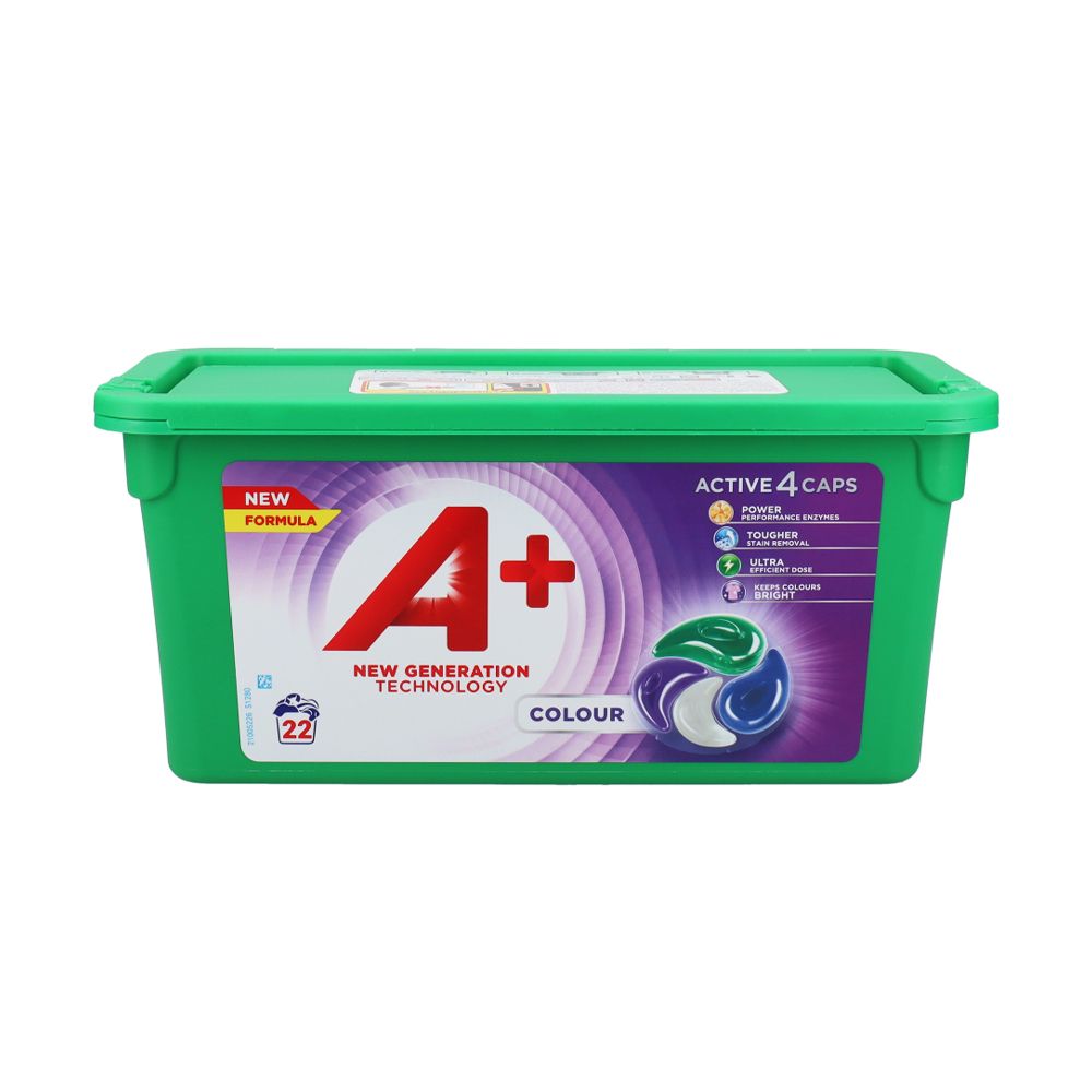  - Detergente A+ Cápsulas 4em1 Color 22D=484g (1)