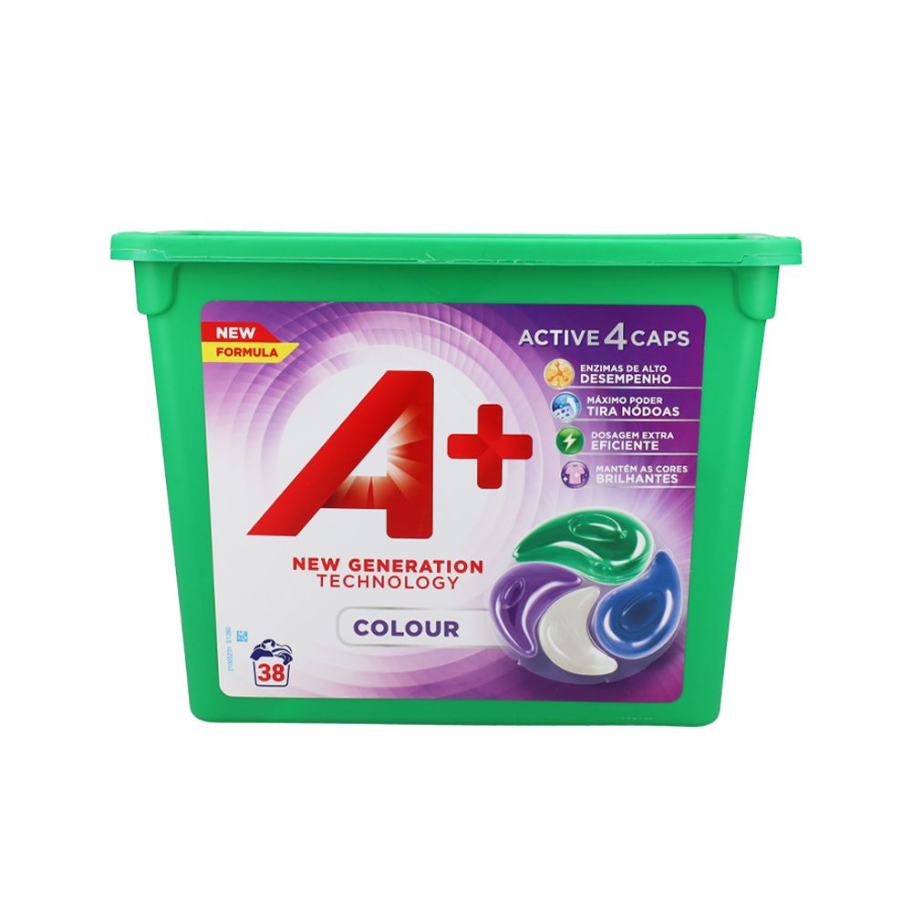  - Detergente A+ Cápsulas 4em1 Color 38D=836g (1)