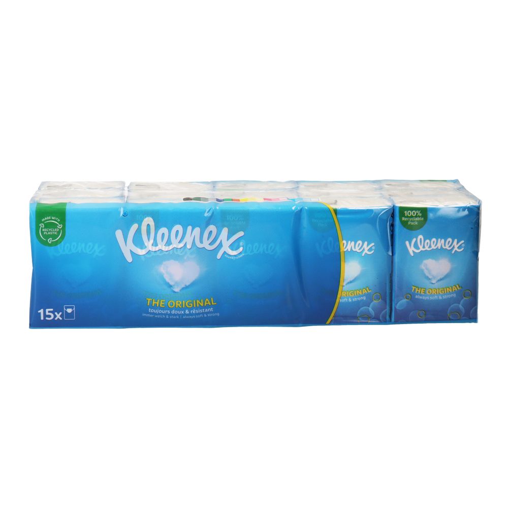  - Lenços Kleenex Original Mini 15un (1)