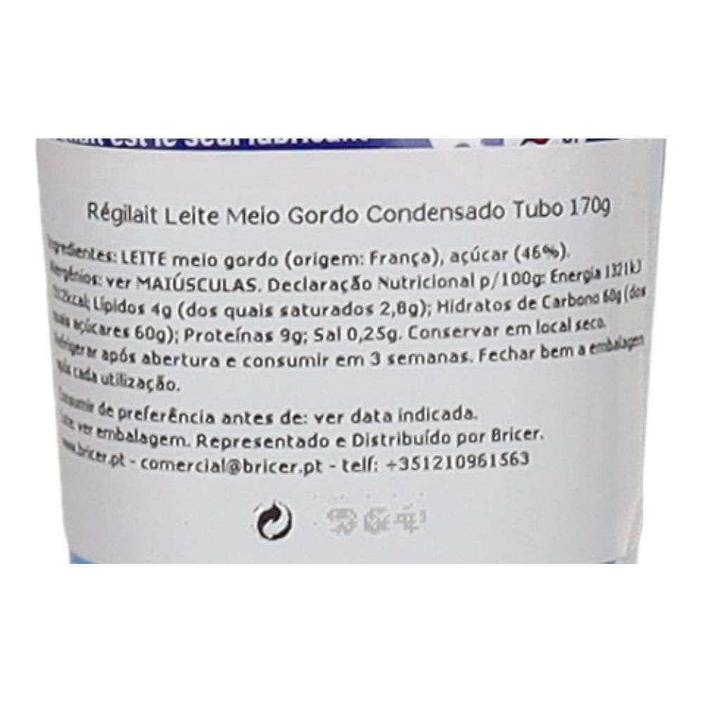  - Regilait Semi-skimmed Condensed Milk 170g (2)