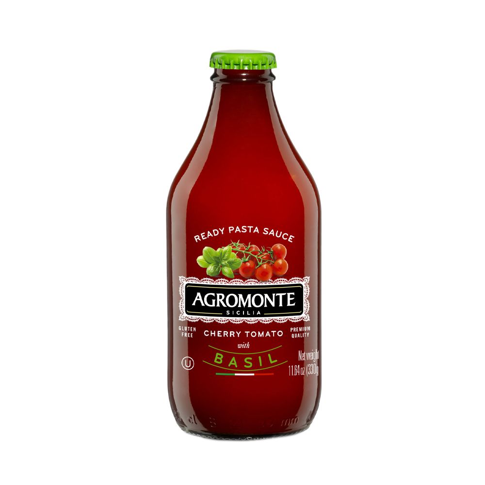  - Molho Agromonte Tomate Cherry & Manjericão 330g (1)