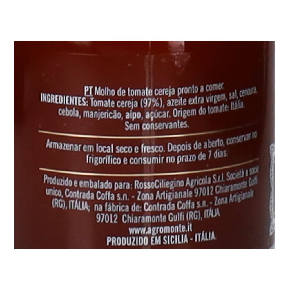  - Agromonte Tomato Cherry Sauce 330g (2)