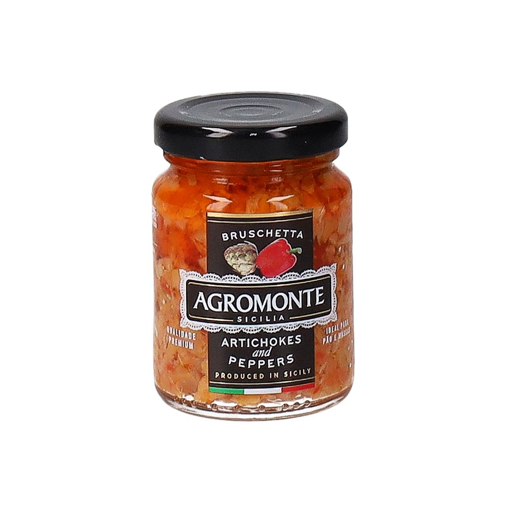  - Agromonte Bruschetta Pimento & Artichoke Sauce 100g (1)
