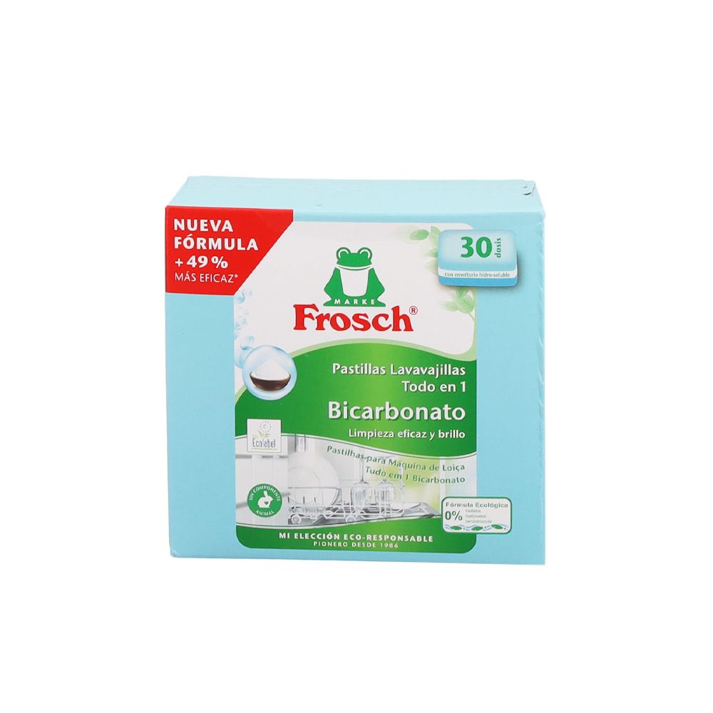  - Detergente Loiça Frosch Máquina Tabs 30D=540ml (1)