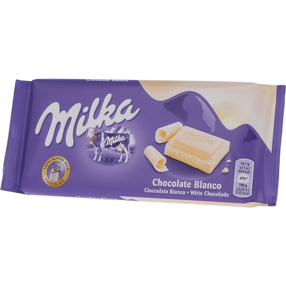  - Milka White Chocolate 100g (1)