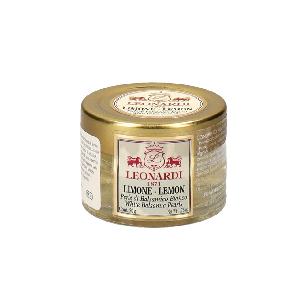  - Leonardi Lemon Pearls White Balsamic Condiment 50g (1)