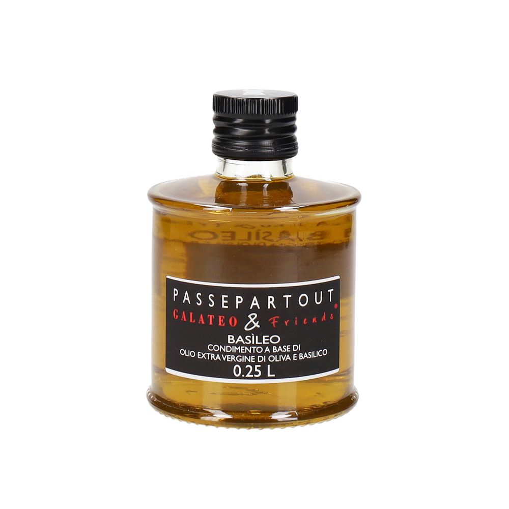  - Galateo Basil Extra Virgin Olive Oil 250ml (1)