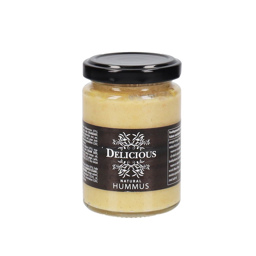  - Delicious Natural Hummus 130g (1)