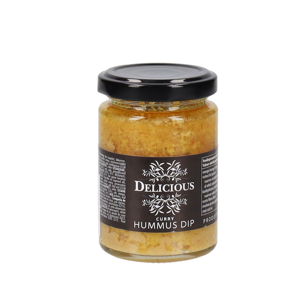  - Delicious Curry Hummus 130g (1)