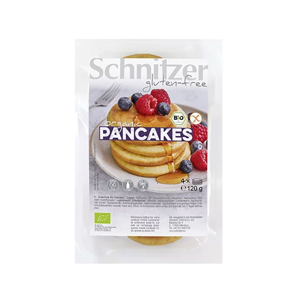  - Schnitzer Bau Organic Gluten Free Pancakes 4un=120g (1)