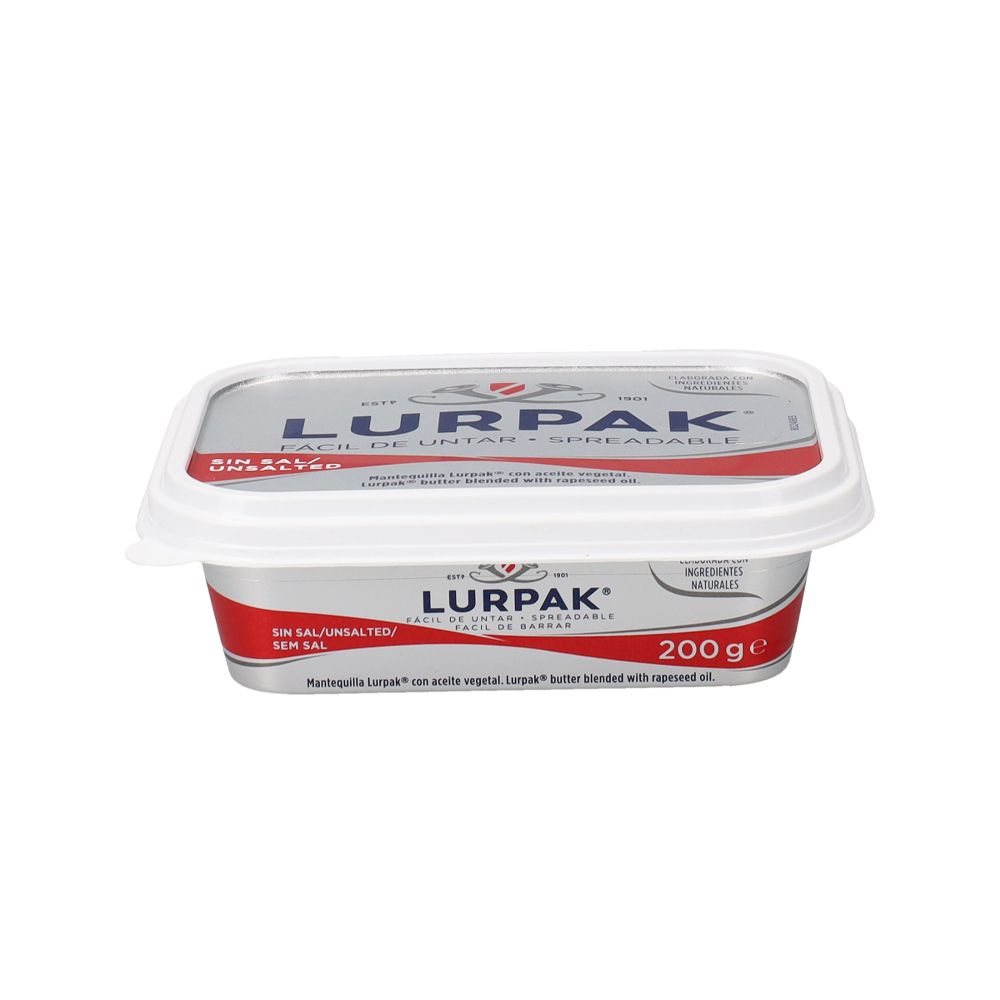  - Lurpak Easy Spread Unsalted Butter 200g (1)