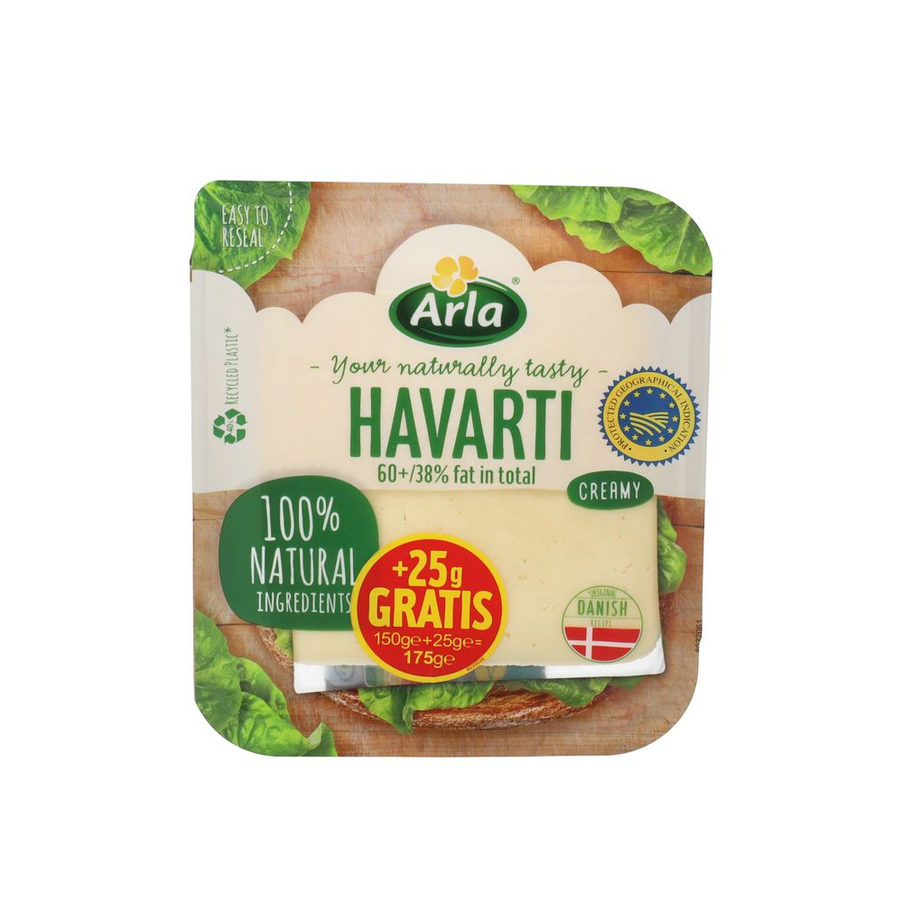  - Arla Havarti Sliced Cheese 150g (1)