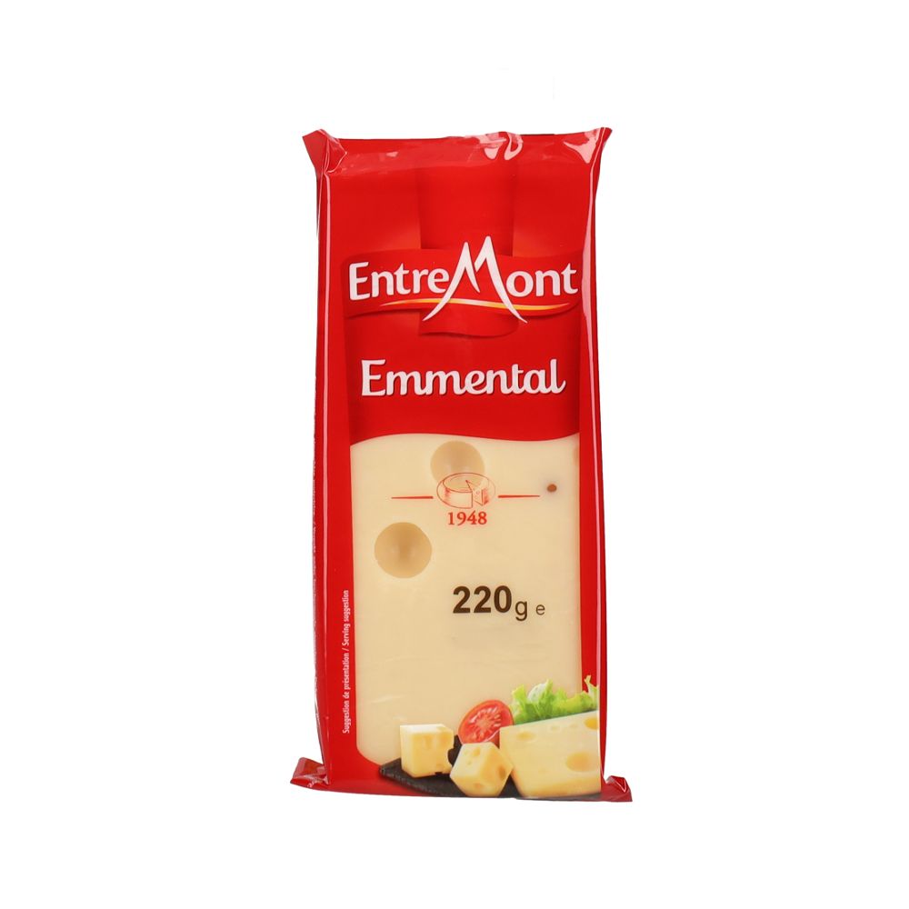  - Entremont Emmental Cheese 220g (1)