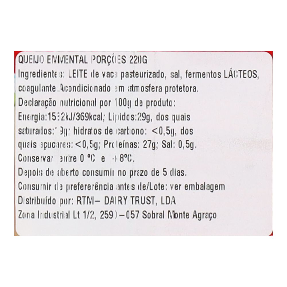  - Queijo Entremont Emmental 220g (2)