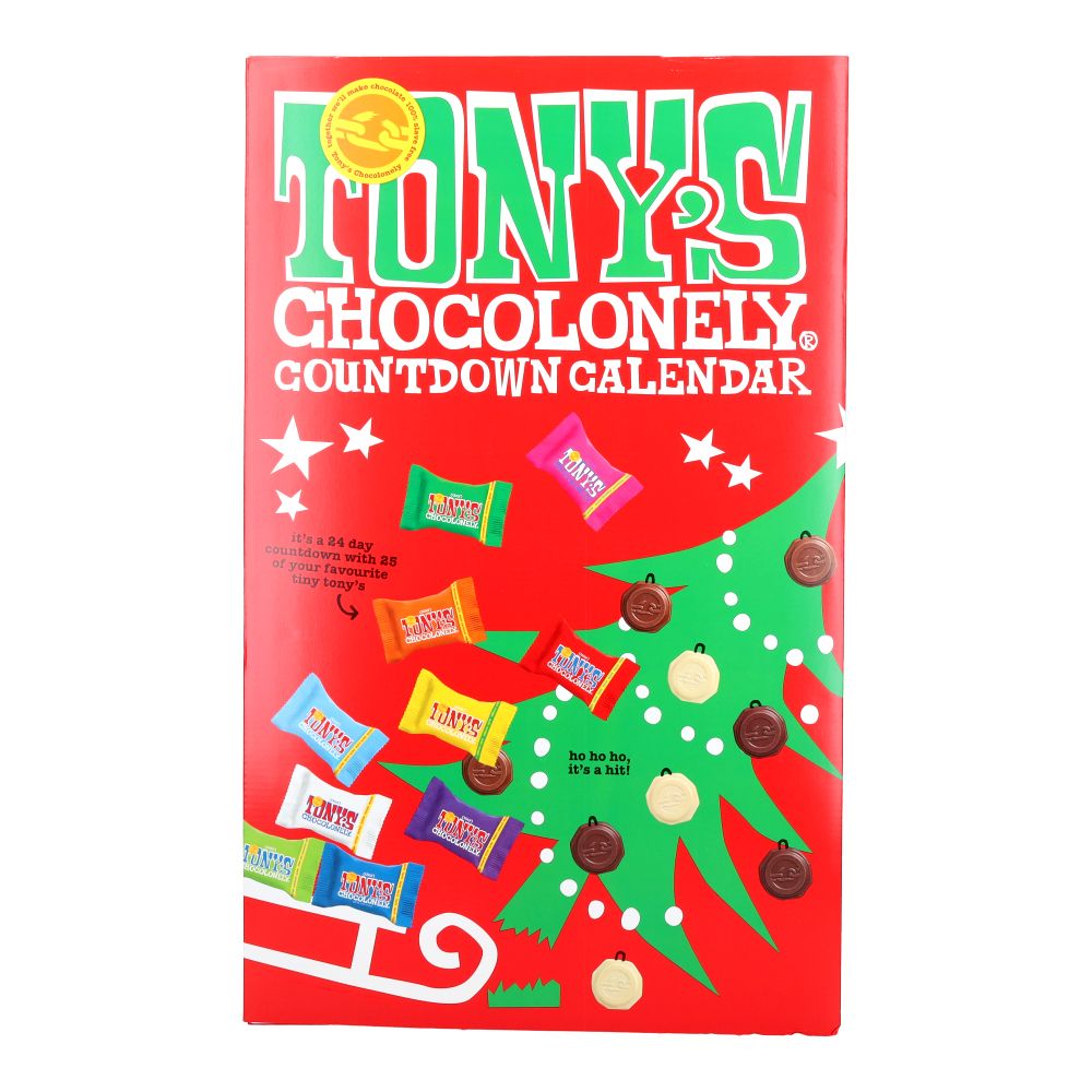  - Chocolate Tony`s Chocolonely Big Calendar 225g (1)