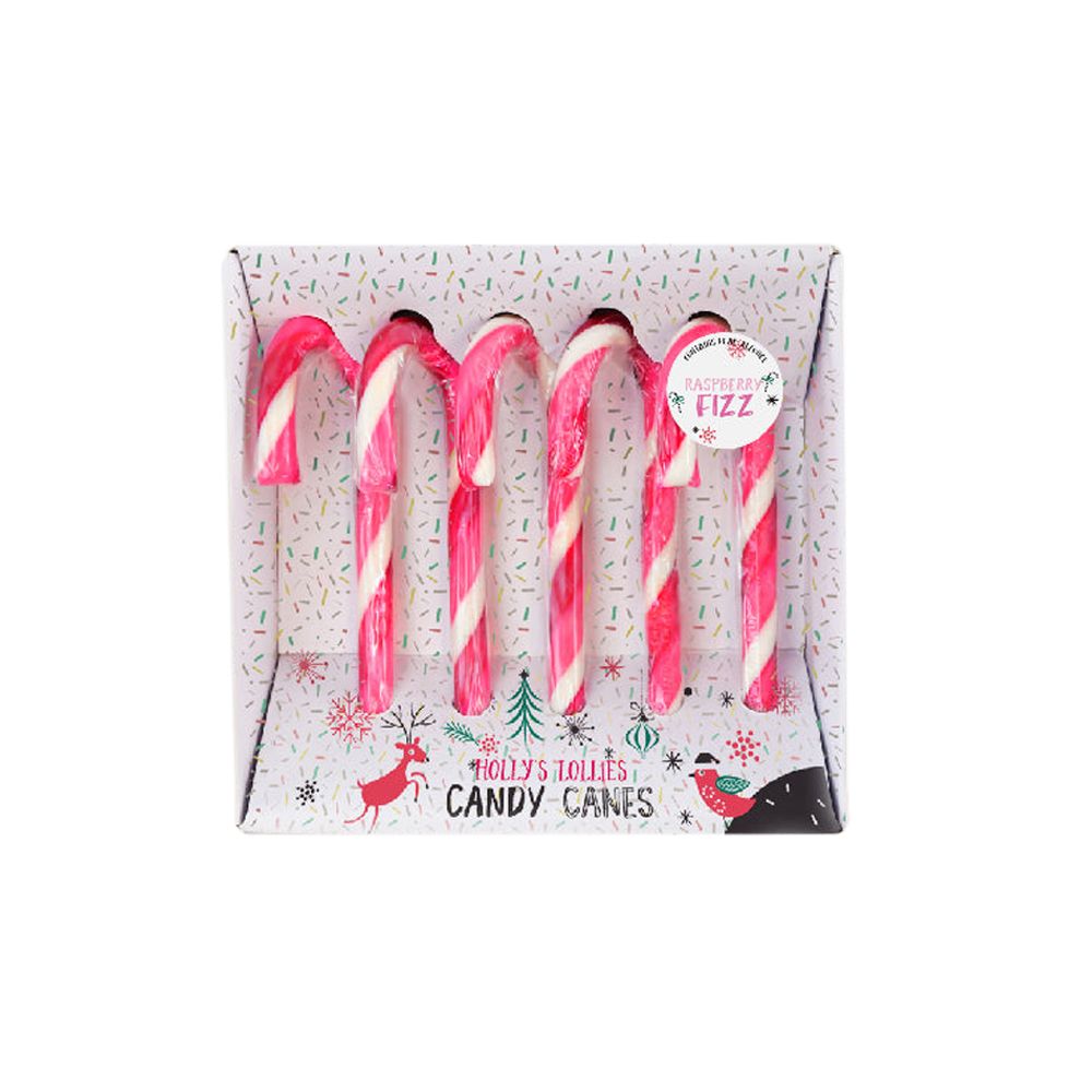  - Hollys Candy Canes Raspberry 140g (1)