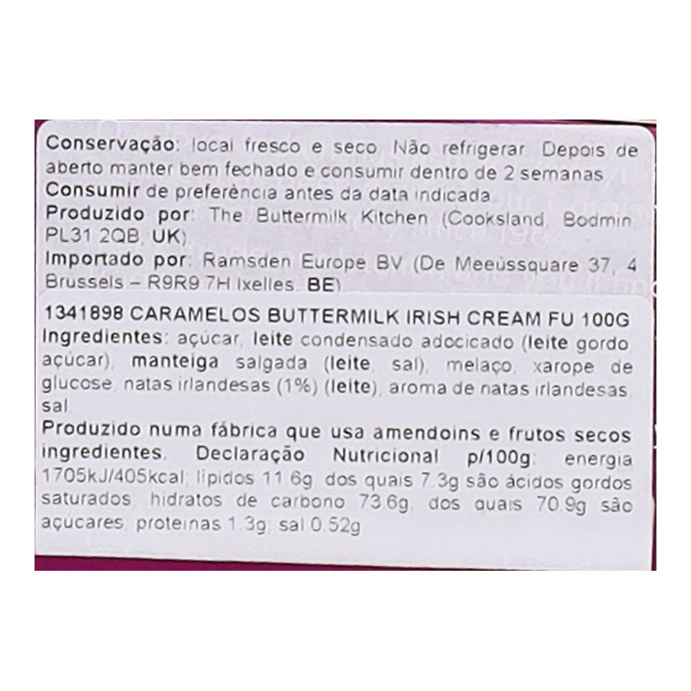  - Caramelos Buttermilk Irish Cream Fudge 100g (3)