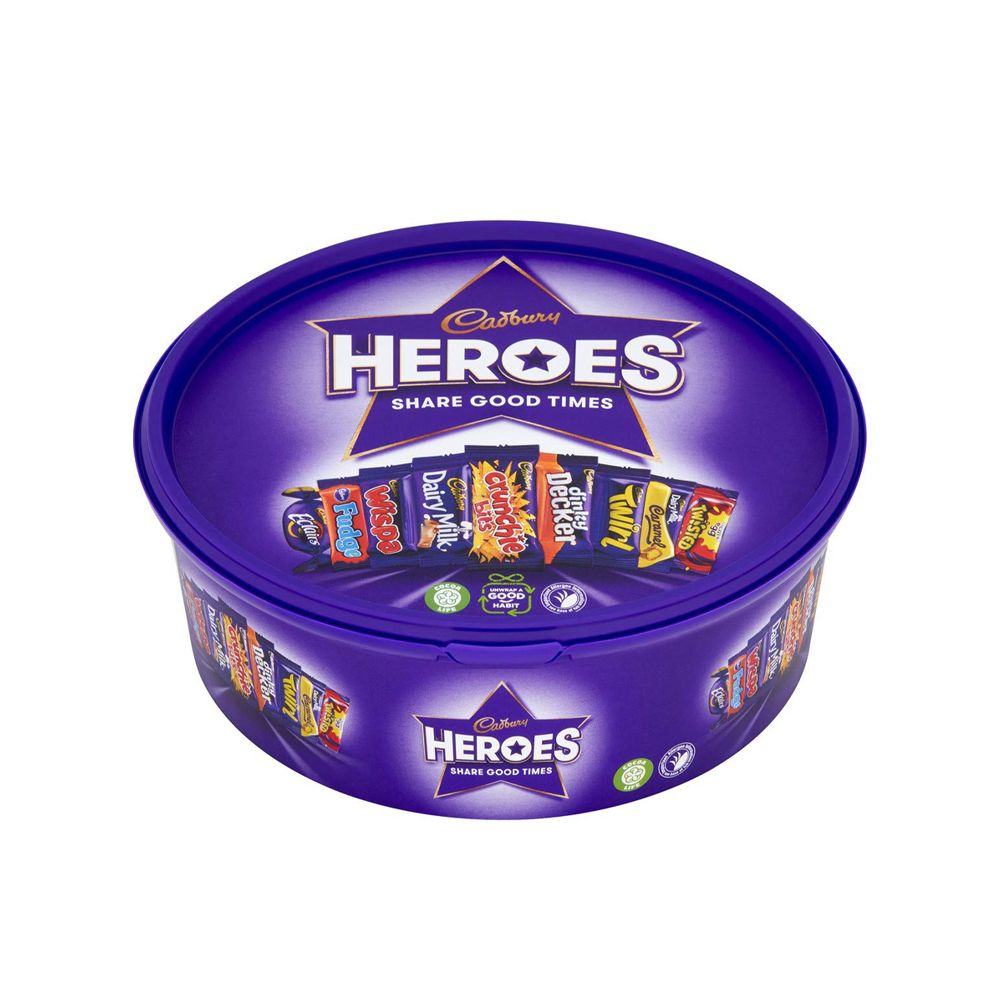  - Chocolate Cadbury Heroes Tubo 550g (1)