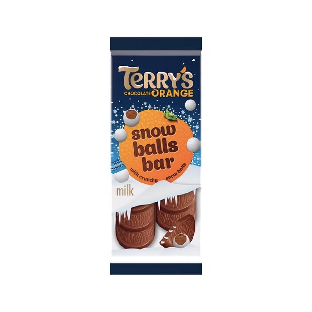  - Chocolate Terry`s Laranja Snowballs Tablete 90g (1)