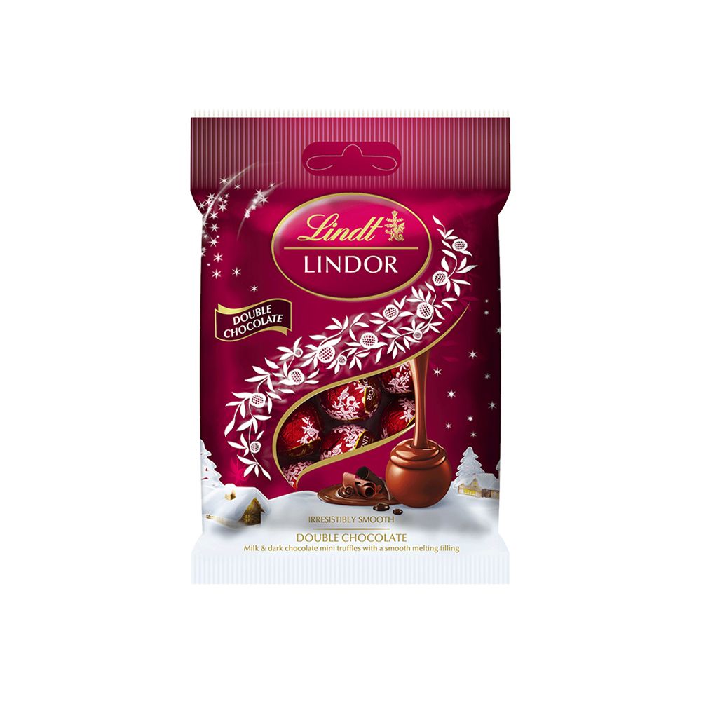  - Chocolate Lindt Lindor Truffle Double Chocolate 80g (1)