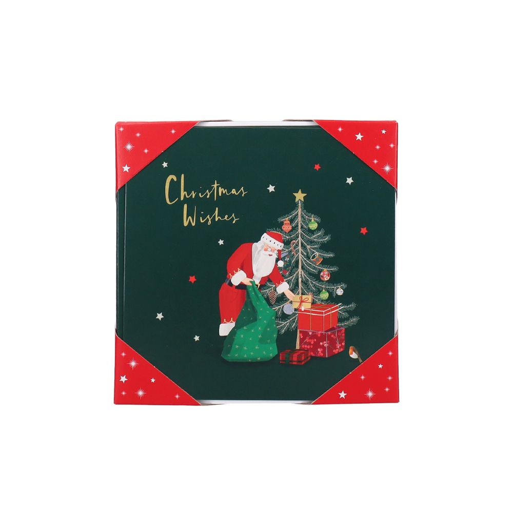  - Hallmark Santa Robin Christmas Cards 10un (1)