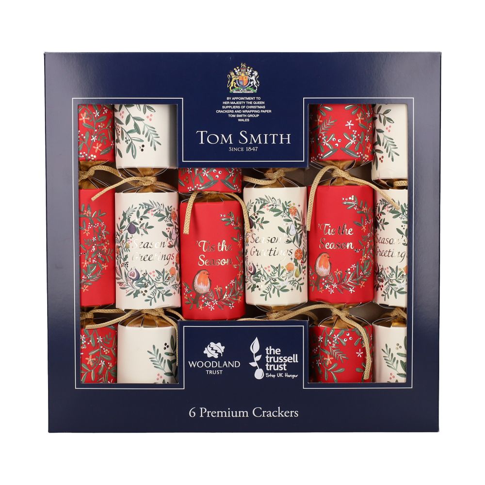  - Tom Smith Traditional Premium Christmas Crackers 6un (1)