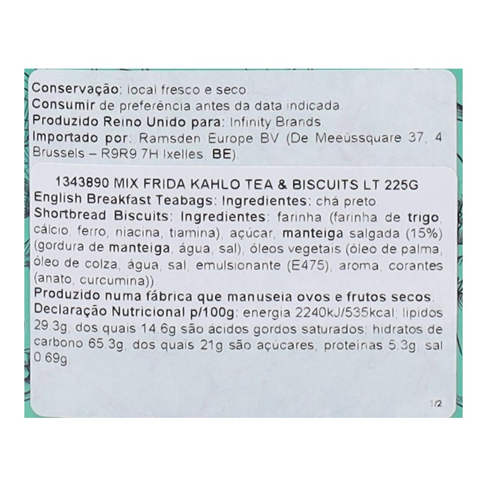  - Mix Frida Khalo Tea&Biscuits Biscuits Tin 225g (2)