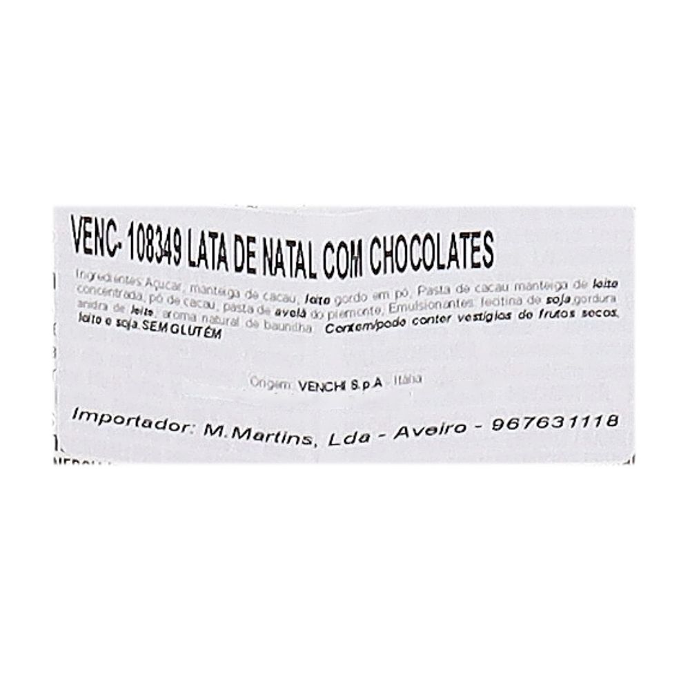  - Chocolate Venchi Sortido Estrela Natal Lata 37g (4)