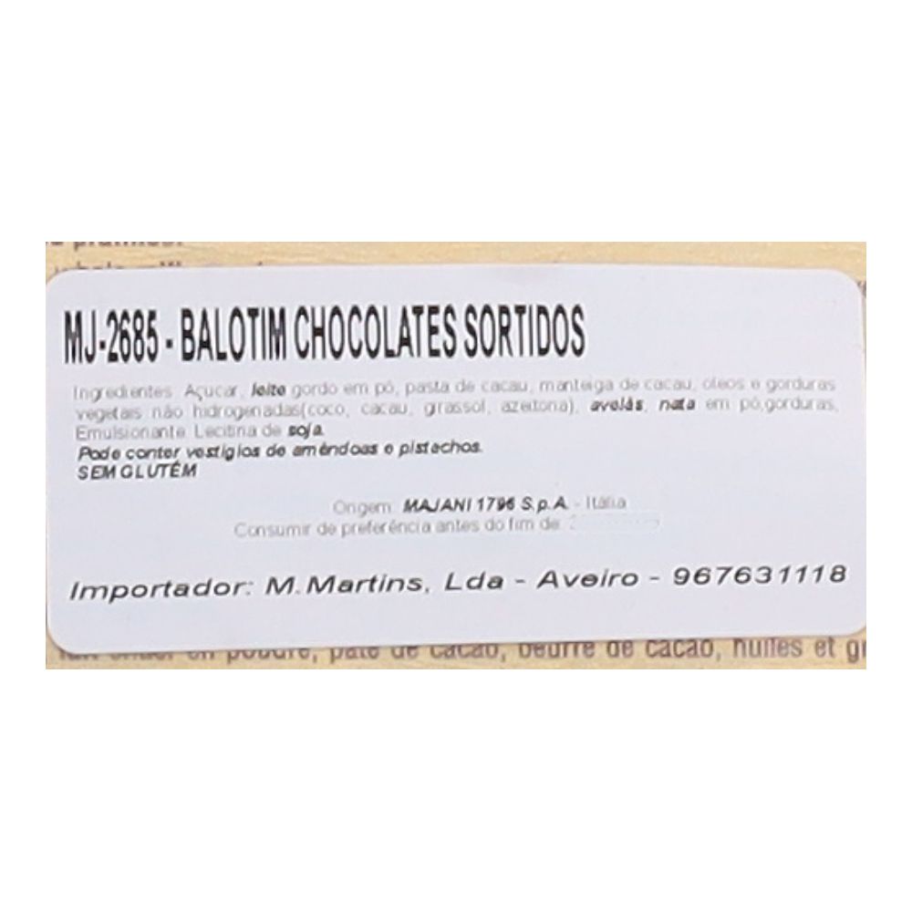  - Chocolate Majani Pralines Sortido 168g (2)