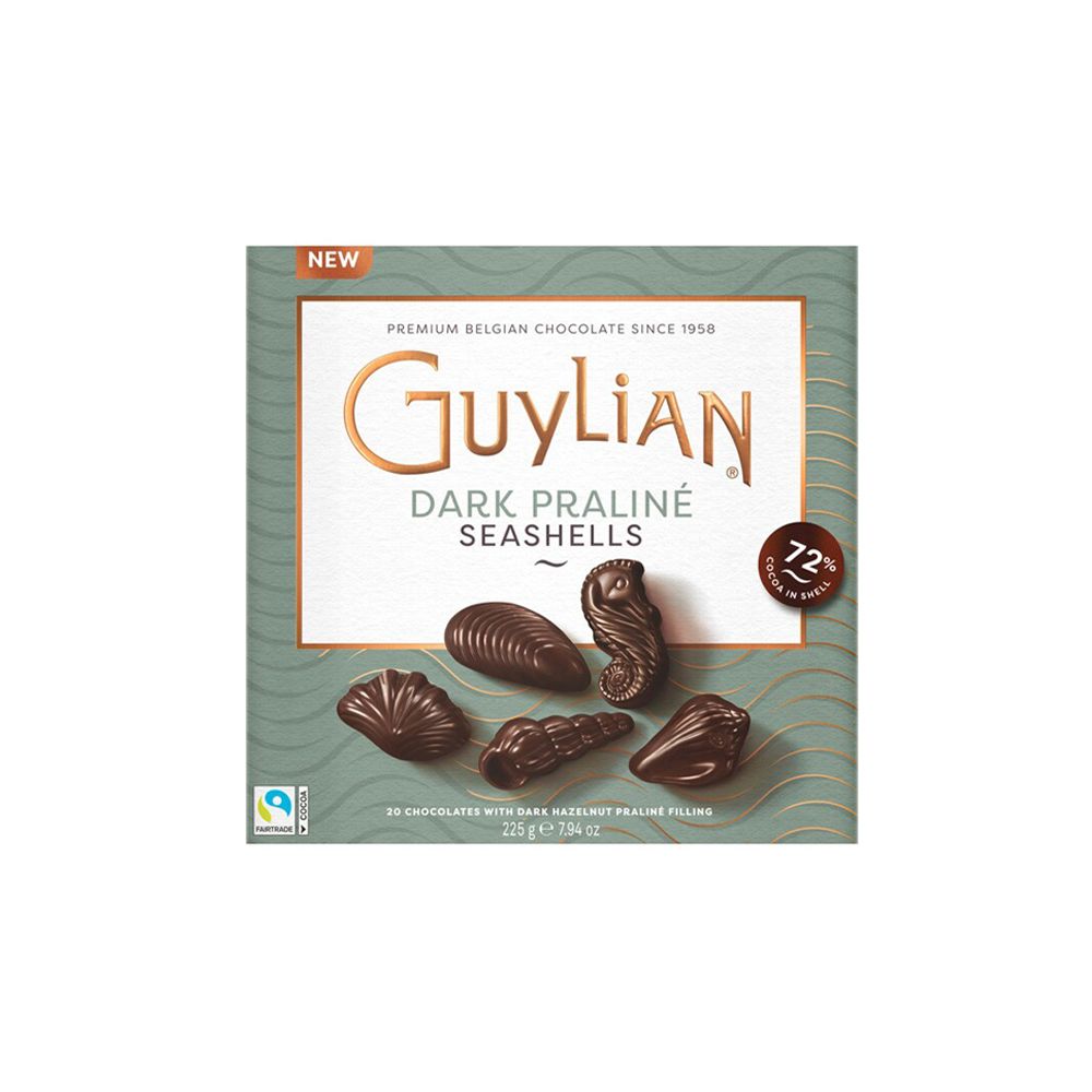  - Guylian Black Praline Seashell Chocolates 225g (1)