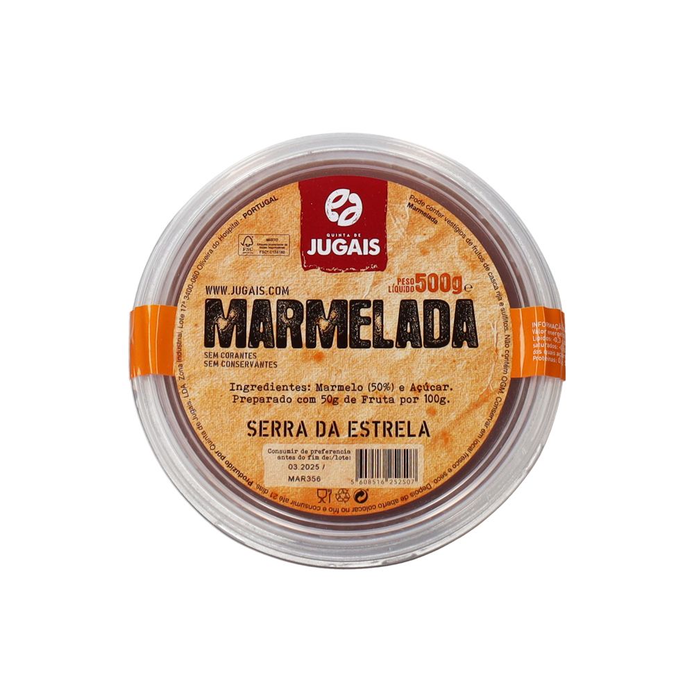  - Quinta dos Jugais Traditional Marmalade 500g (1)