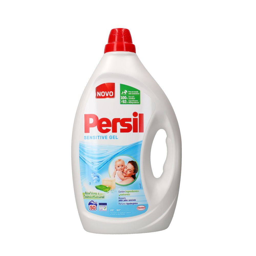  - Detergente Persil Gel Sensitive 50Doses=2.25L (1)