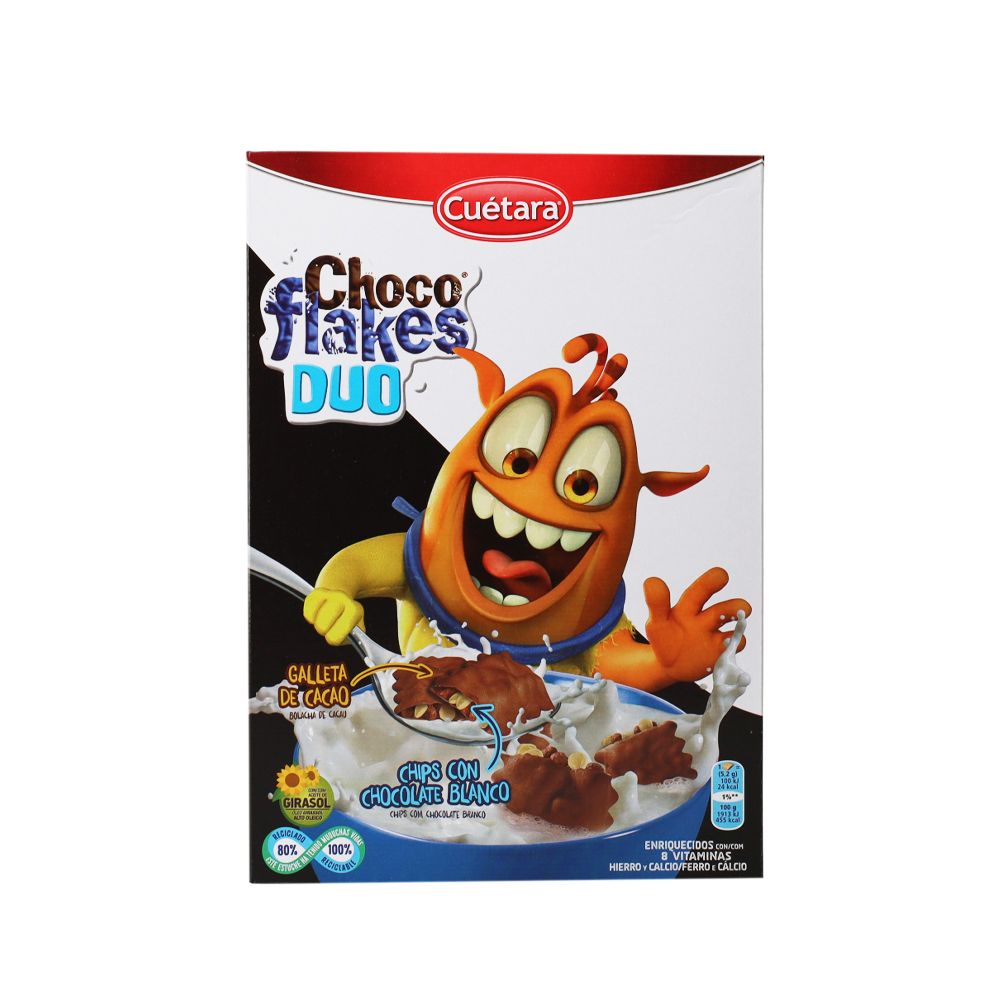  - Cuetara Choco Flakes Duo Cereal 350g (1)
