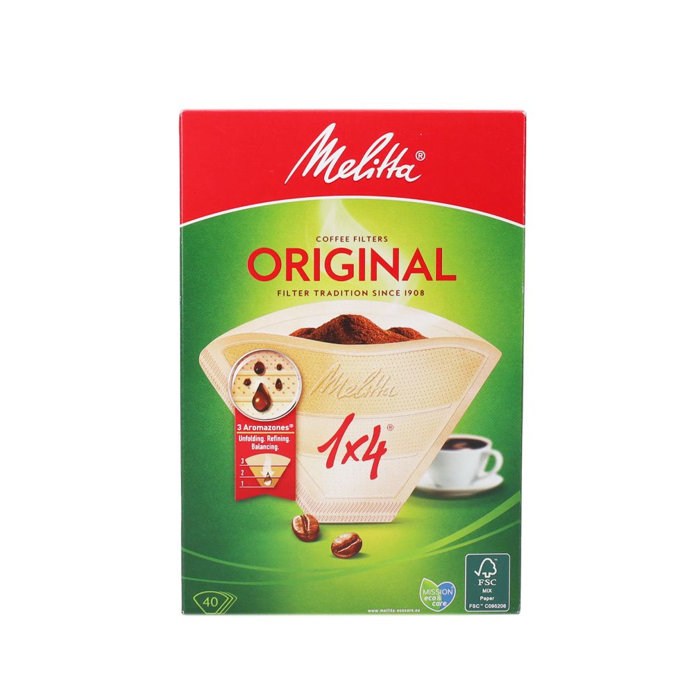  - Melitta Coffee Filters 1x4 40un (1)