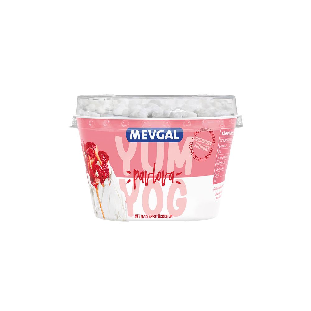  - Iogurte Mevgal Yum Pavlova Morango 156g (1)