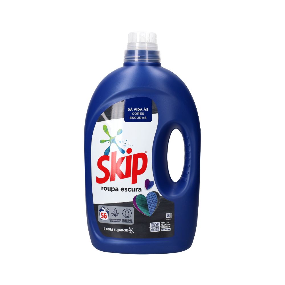  - Detergente Skip Líquido Roupa Escura 56Doses=2.52L (1)
