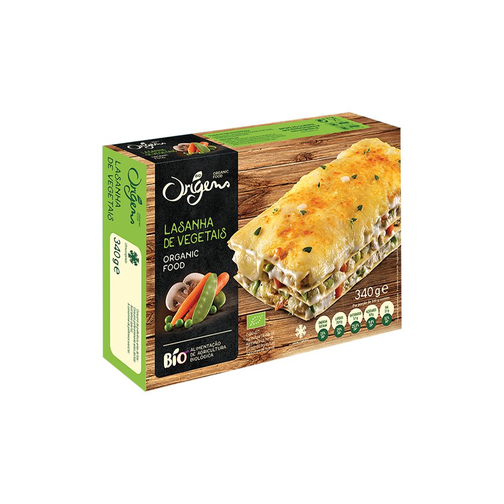  - Bio Origens Organic Vegetable Lasagne 340g (1)