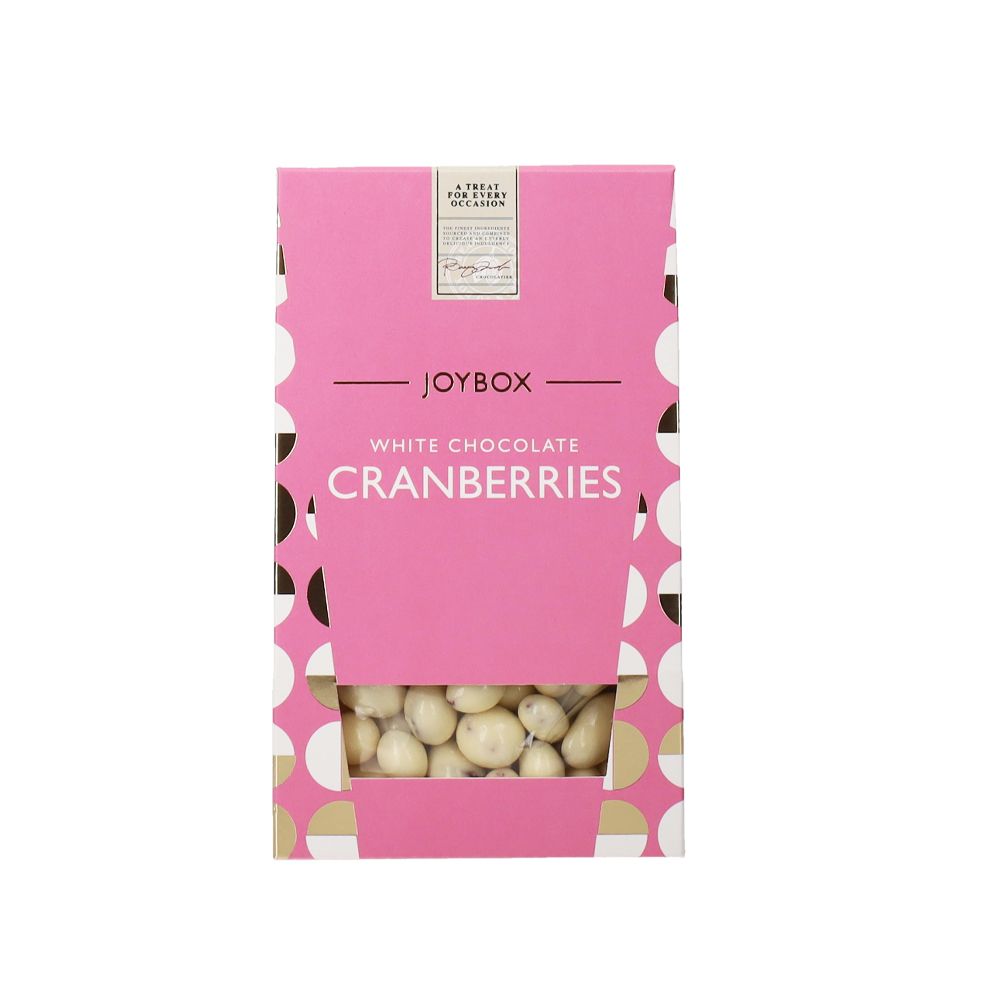  - Joybox White Chocolate Cranberries 150g (1)