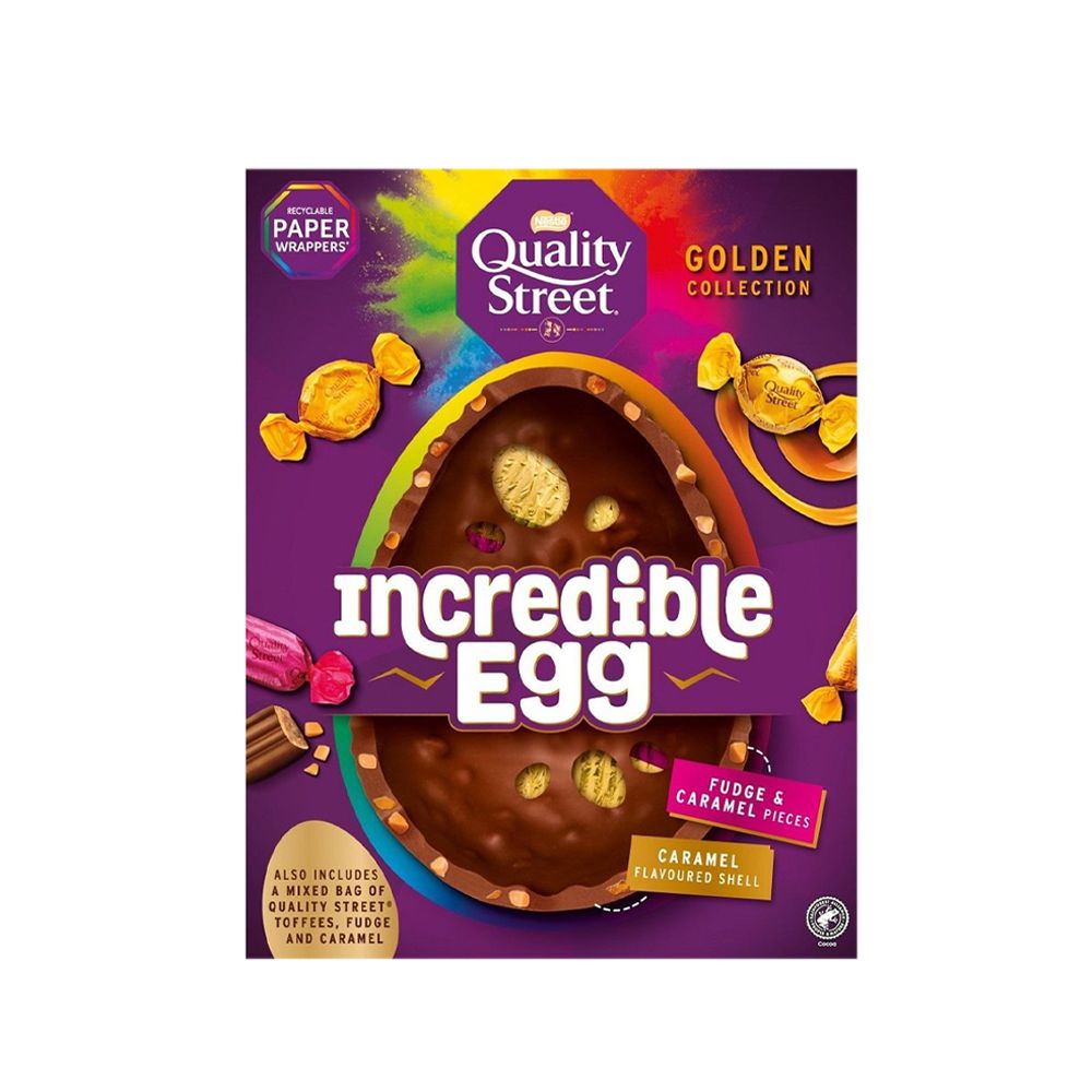  - Nestlé Quality Street Incredible Chocolate Egg 495g (1)
