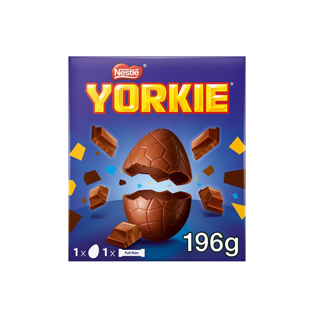  - Nestlé Yorkie Chocolate Egg 196g (1)