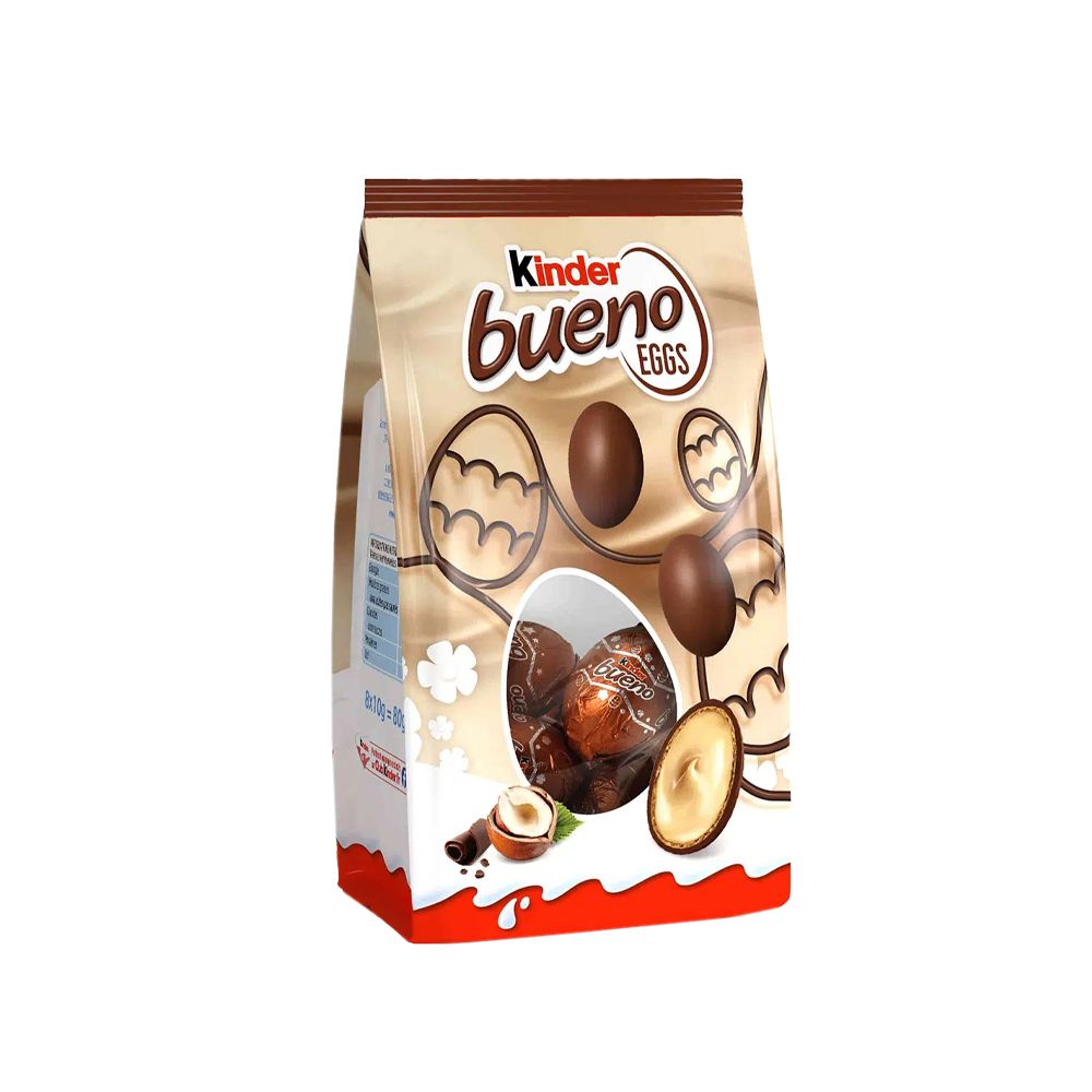  - Kinder Bueno Mini Chocolate Egg 80g (1)