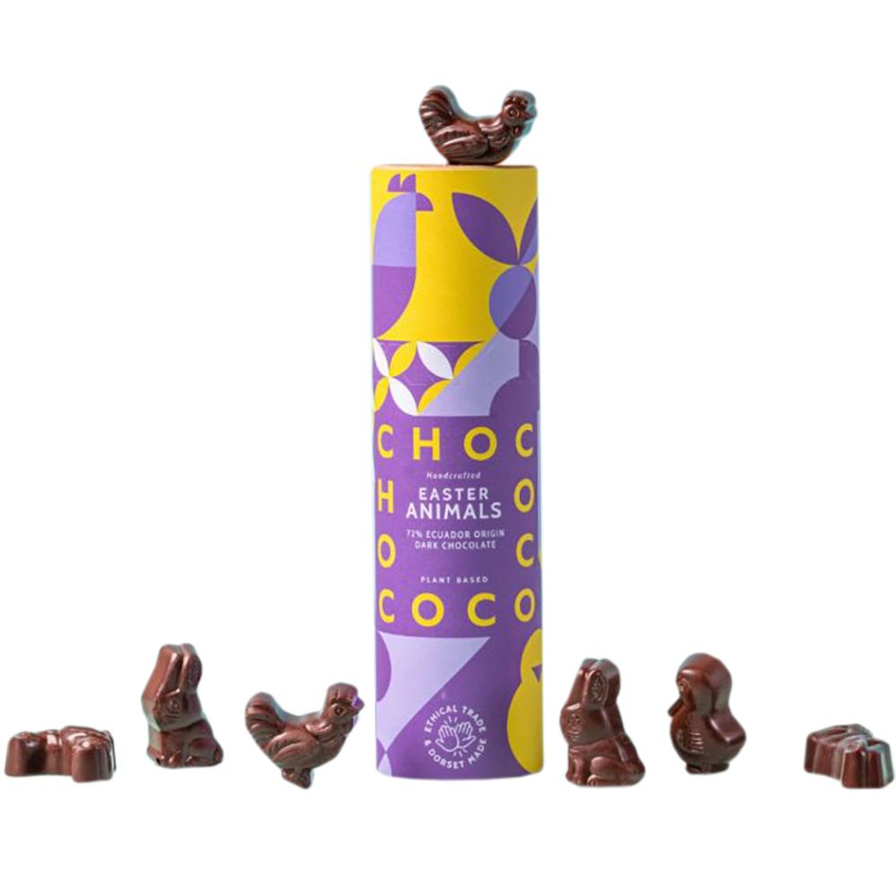  - Chococo Ecuador Black Chocolate Shapes 100g (1)