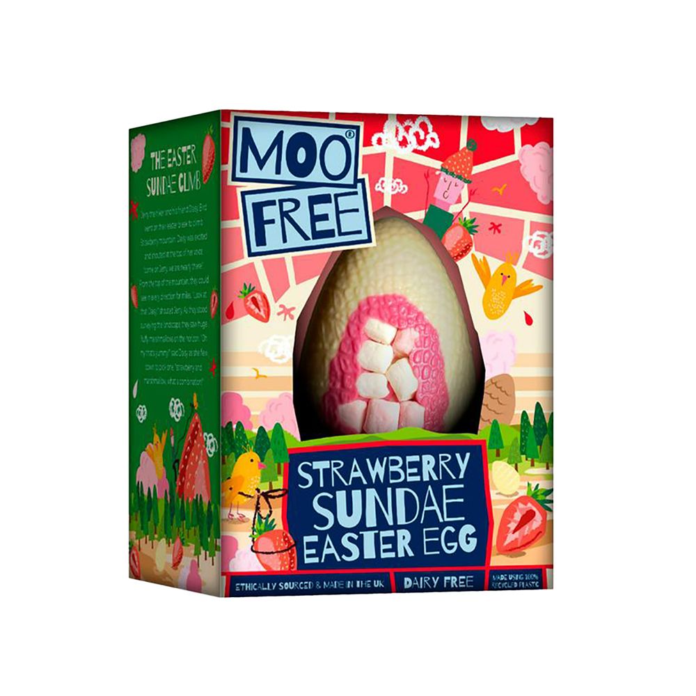  - Moo Free Strawberry Sundae Gluten Free Chocolate Egg 85g (1)