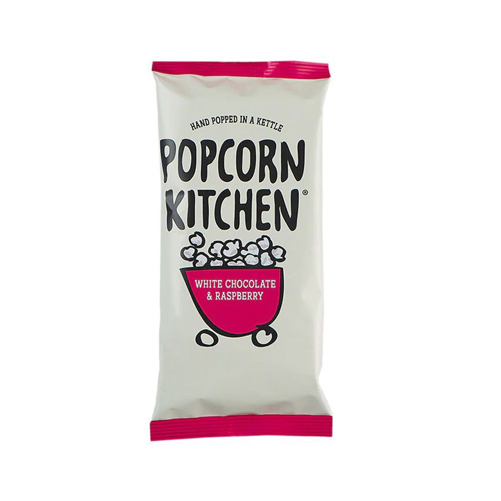  - Popcorn Kitchen White Chocolate & Raspberry Popcorn 100g (1)